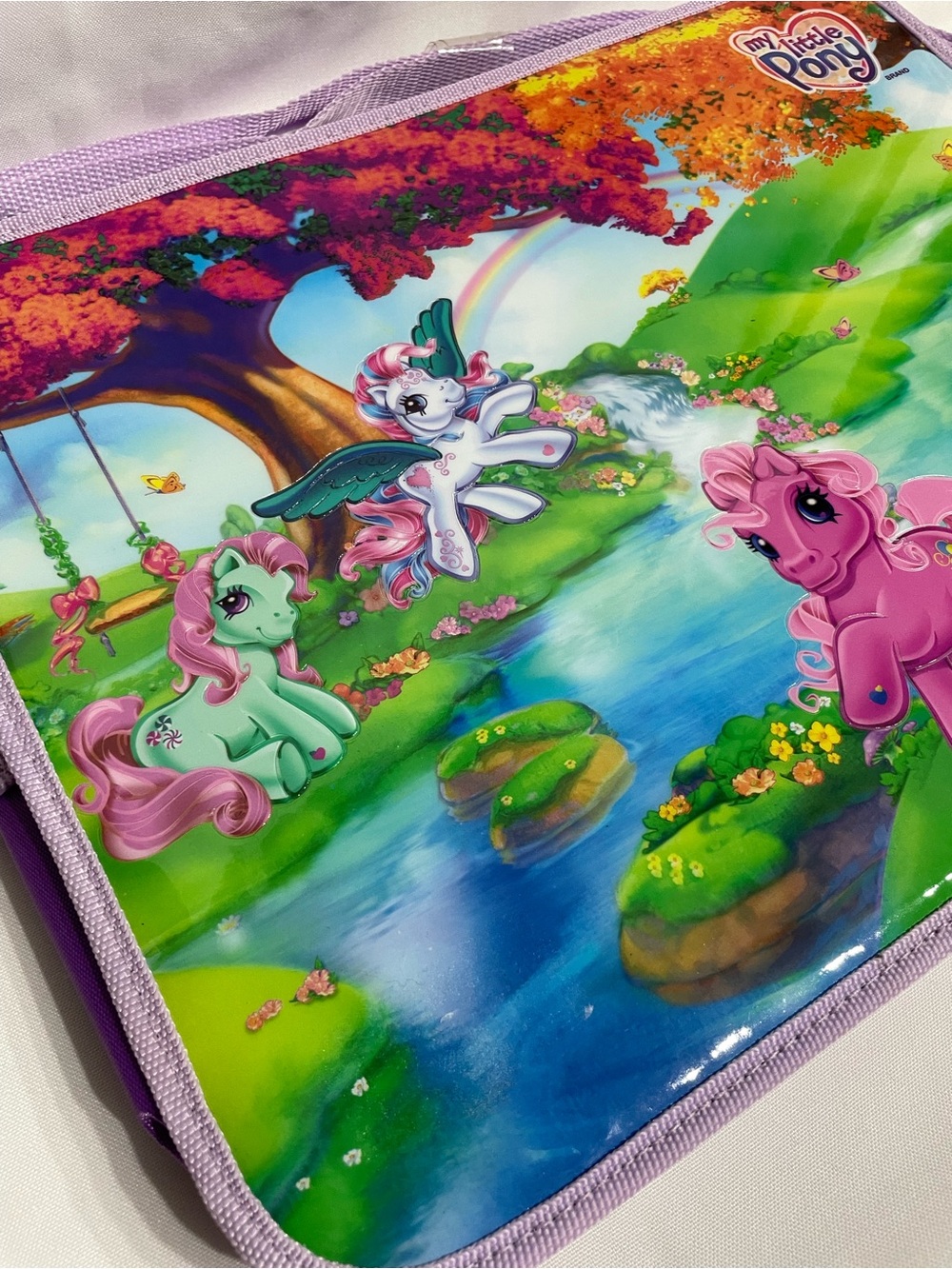 Rare Y2K vintage My Little Pony Generation 3 (G3) travel desk/white board w/ ori - Picture 4 of 12